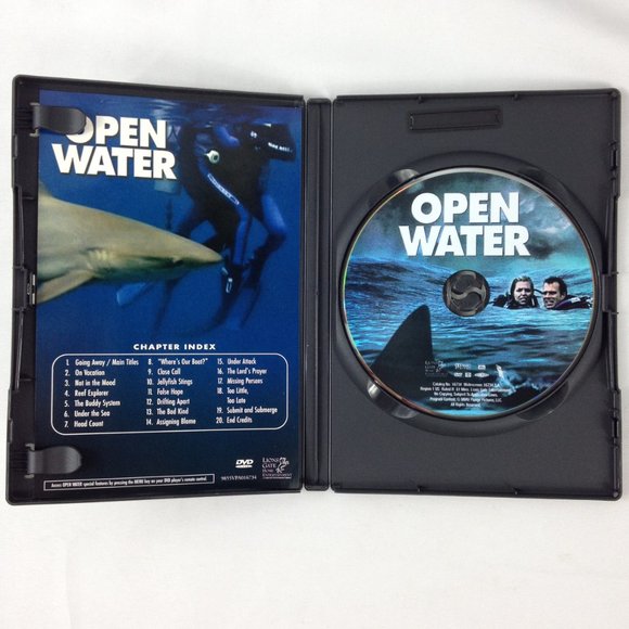 Open Water - Widescreen - 2003 - DVD - Used. - Picture 3 of 3